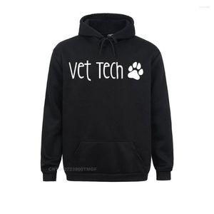 Sudaderas con capucha para hombre Vet Tech Funny Cute Veterinary Graduation Hoodie Hip Hop Casual Camisas de manga larga Suéter para adultos Ropa Otoño