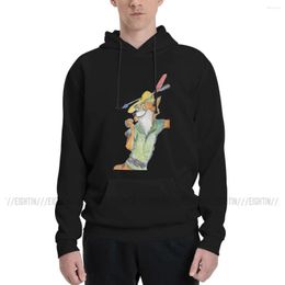 Mannen Hoodies Vintage Paar Dunne Fleece Sweatshirt Man Robin Hood Katoen Cartoon Hooded Sweatshirts Nieuwste Tops