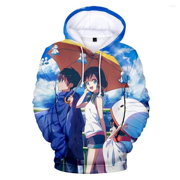 Sweat à capuche pour homme Weathering With You Sweat Game Around Casual Wear Anime Fans Youth Action Loose