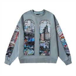 Sudaderas con capucha para hombres Quién decide la guerra Jersey 2024ss Primavera Nuevo Fragmentado para hombres Mujeres Usa High Street Hip Hop Skateboard Y2k Hoody Pnwa