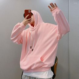Heren Hoodies Winter voor tienerjongens Fabric Pink Graphic T -outfit Top verkoper Jurk plus size Men Streetwear BG50HS