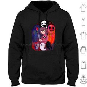 Sweats à capuche homme Yume Nikki manches longues jeu Rpg Uboa Madotsuki Ocene peste sentiment fantôme Kyuukyuu Kun San