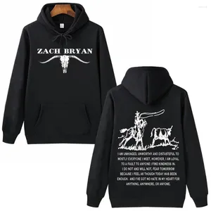 Sudaderas con capucha para hombre Zach Bryan Horse Cowboy Sudadera con capucha hombre mujer jersey de Harajuku Tops sudadera regalo para fanáticos