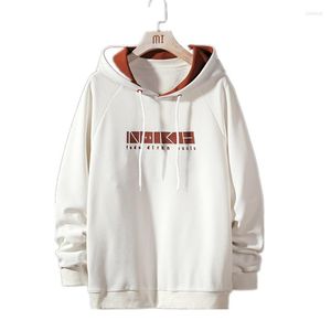 Sweats à capuche pour hommes Zhijing Plus Size Loose Long Sleeve Round Neck Pullover Hoodie Mens Streetwear