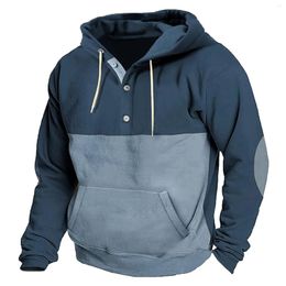 Herenhoodies Poloshirt met rits Halve kleur Grafische 3D-prints Kleding Zomer Korte mouw Tops Herenmode Ademende trui