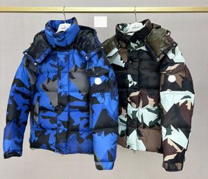 Veste pour hommes 2023 dernières Parkas de Camouflage épaissi de qualité supérieure complète Sports de plein air marque doudoune manteaux d'hiver pour hommes