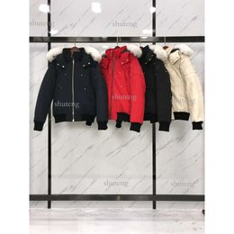 Herenjas Canadian Scissors Jacket Winter Warm Winddicht Donsjack 5A Kwaliteit Paarmodel Nieuwe kleding Topkwaliteit Eendendonsvulling tot 176