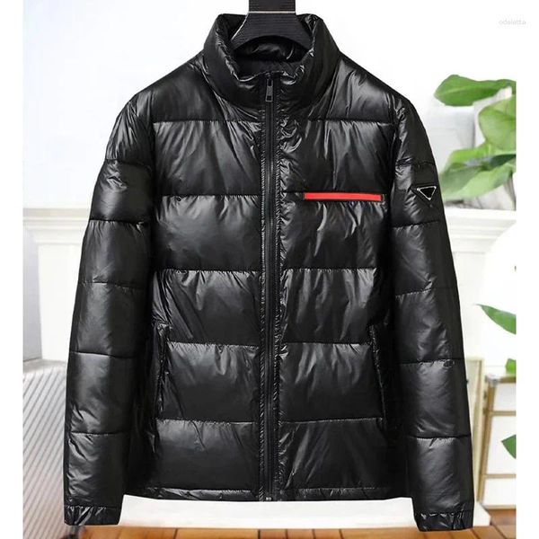 Chaquetas para hombres 1: 1 Chaqueta de plumón 23 Invierno Negocios Ocio Collar Abrigo cálido Moda