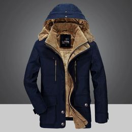 Herenjassen -20 graden Winter Mannen Dons Mannelijke Witte Eend Capuchon Outdoor Dikke Warme Gewatteerde Sneeuwjas Oversized M-4XL 221129