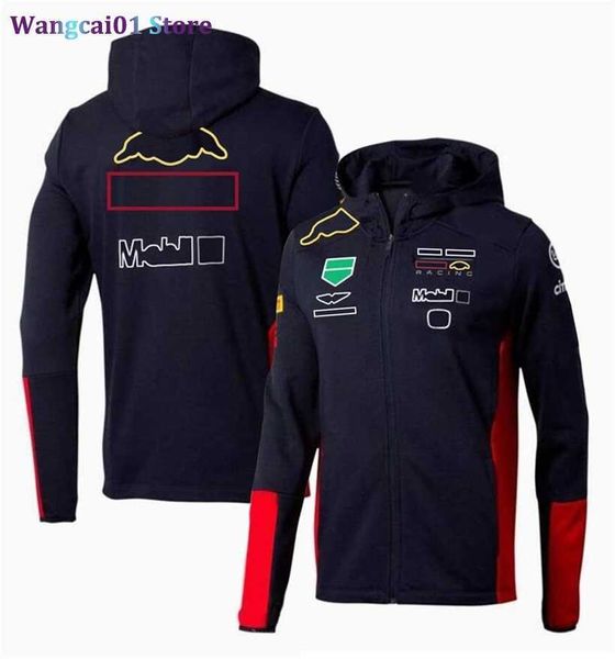 Chaquetas para hombre 2021 F1 Chaqueta con capucha Fórmula 1 Sudadera con cremallera para hombre Abrigo con capucha Serie F1 Camiseta Summer Racing Polos Motocross Jersey Customizab 0323H23