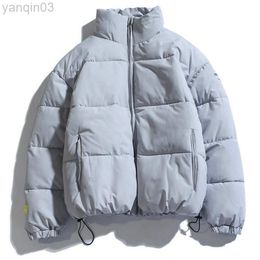 Vestes pour hommes 2022 hiver chaud Parka Streetwear coton mince mâle coupe-vent rembourré vêtements L220830