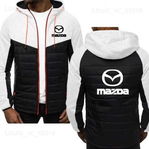 Vestes pour hommes 2022Harajuku Hip Hop Street sweat à capuche pour hommes Mazda voiture impression veste à capuche pour hommes de qualité supérieure veste de bombardier pour hommes haut T230919