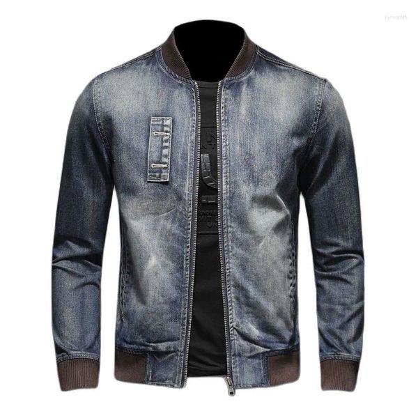 Chaquetas para hombres 2023 Llegada de alta calidad Casual Denim Men Plus-Size M-5XL H0387