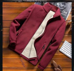 Chaquetas para hombres 2023 Otoño e invierno Ropa acolchada de algodón de gran tamaño Chaqueta deportiva informal con cuello de soporte