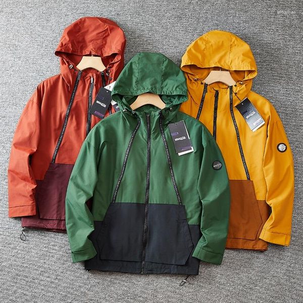 Chaquetas para hombres 2023 otoño militar con capucha hombres táctico impermeable chaqueta masculina al aire libre outwears rompevientos abrigos de gran tamaño