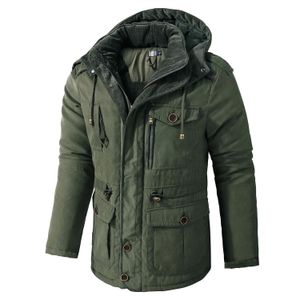 Herenjassen 2023 Koude Winterjas Designer Zuid-Koreaanse Street Wear Dikke Katoenen Jas Met Capuchon Windjack Verwarming 231205