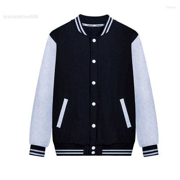 Chaquetas para hombre 2023, chaqueta de béisbol de manga larga con estampado personalizado para hombre, chaqueta lisa para hombre, venta al por mayor, Varsity en blanco