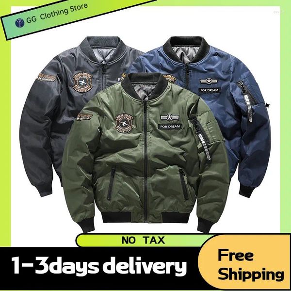 Vestes pour hommes 2023 Homme Noir Hiver Mâle Hommes Vêtements Bomber Manteau Racing Moto Vêtements De Luxe Vêtements Tactiques Militaires