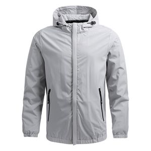 Mannen Jassen 2023 Mannen Toevallige Dunne Hooded Jassen Mannelijke Outdoor Outwears Winddicht Lente Herfst Jas Heren Mode Kleding Jas S5XL 230202