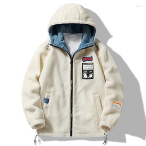 Hommes vestes 2023 hommes hiver polaire veste épaisse Parka vêtements décontractés chaud Streetwear Harajuku Hip Hop mode quotidien manteaux