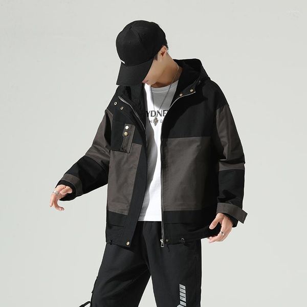Jackets para hombres 2023 Hombres con capucha para hombres Hip-Hop Outwear Spring Sport Breakbreaker informal al aire libre Autumn Streetwear Coats S-3xl
