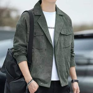 Vestes pour hommes 2023 printemps et automne Style coréen manteau à la mode pour hommes haut de loisirs veste en jean pour hommes vêtements de mode japonaise