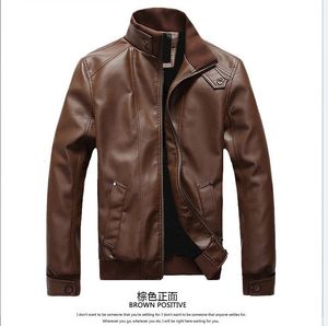 Vestes pour hommes 2023 printemps automne et hiver vêtements en cuir Version coréenne minceur moto veste tendance 230217