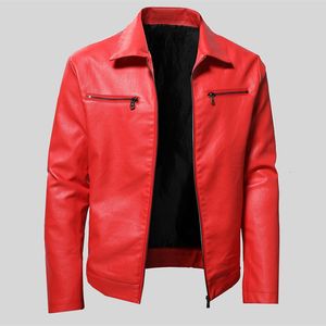 Men S Jackets 2023 Spring Motorfietsjack Men Trapping Collar Casual Leather Fashion Slim Moto Bike Pu Plus Size 5xl 230814