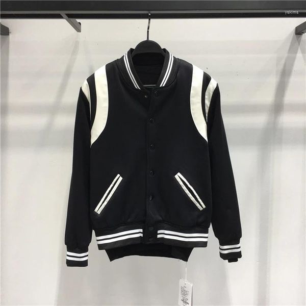 Chaquetas de hombre 2023 primavera Streetwear Vintage béisbol hombres alta calidad toalla bordado Varsity chaqueta pareja bombardero abrigo mujer Ins