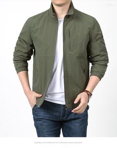 Chaquetas de hombre 2023 Primavera Verano hombres negro deportes a prueba de viento impermeables de secado rápido abrigos hombre gris caqui Casual fino viaje