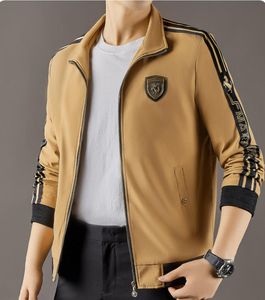 Vestes masculines 2024 Jacket de baseball imprimé de marque Men de sténal décontracté collier vestes pour hommes