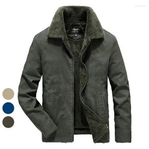 Chaquetas para hombres 2024 Fleece Cálido Chaqueta gruesa Moda Casual Abrigo a prueba de viento Hombres Otoño Outwear Tácticas Militar Invierno