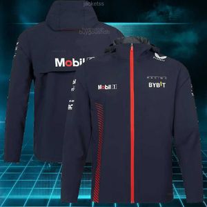 Vestes pour hommes 2024 Nouveau rouge F1 Formule 1 n ° 11 Costume de course Moto Riding Sports de plein air Veste uniforme Veste surdimensionnée Bull Coat