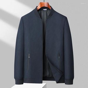 Vestes pour hommes 2024 Collection printemps-été chinois officiel classique manteau exécutif hommes noir marine tenues de loisirs mode d'entreprise