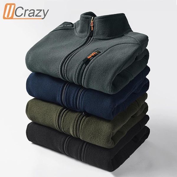 Chaquetas para hombres 5XL Plus Hombres 2023 Outwear de invierno Grueso Cálido Chaqueta de lana Parkas Abrigo Primavera Trajes casuales Ejército táctico