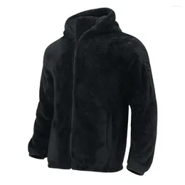 Chaquetas para hombres moda asequible chaqueta de alta calidad abrigo de invierno trabajo casual trabajo con capucha sólida color termal