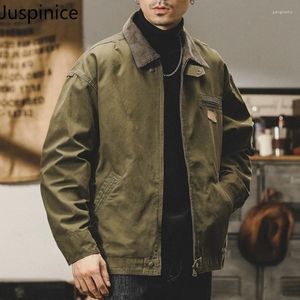 Vestes masculines American Retro Workswear Fashion Loose LoUt Casual High Street Outdoor Sports Veste Men Tops Verseurs masculins