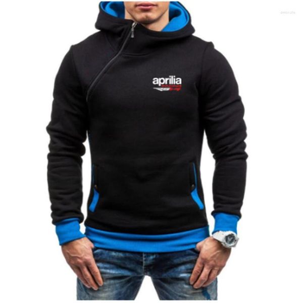 Vestes pour hommes Aprilia Racing RSV4 2023 Loose Running Sports Pull Automne Sweat Hommes Couleur Unie À Capuche Design Exclusif À Capuche