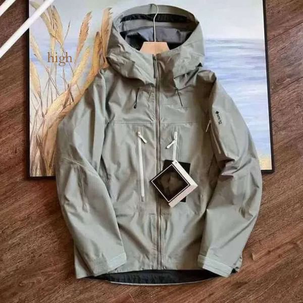 Chaquetas para hombre Arc Jacket Bone Bird Brand Beta Lt A prueba de viento y transpirable Una sola capa Hard Shell Ancestor Coat ARC W9 alto