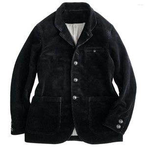 Vestes pour hommes Arrivées Colon-Coton Blazer Blazer Coussin et veste pour homme surdimensionné 4xl Brakémen Moiffes