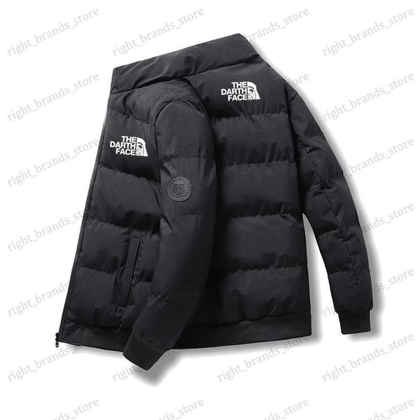 Men's Jackets Automne et hiver vente chaude nouvelle marque veste doudoune marque impression hommes décontracté mode hommes fermeture éclair haut ventes directes T240117