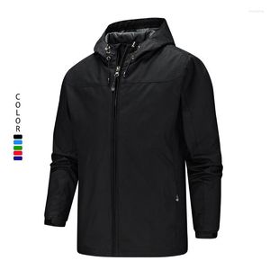 Hommes Vestes Automne Veste À Capuche En Plein Air Lâche Manteau Solide Chaud À Manches Longues Sport Bonne Qualité Pour Homme Vêtements Tops Casual