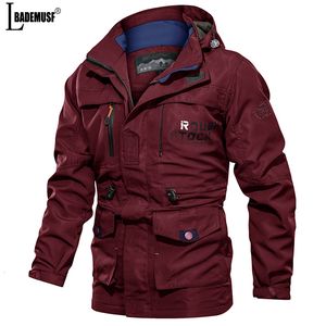 Vestes pour hommes automne hiver veste tactique Camping en plein air résistant à l'usure manteau respirant Absorption de la sueur 230203