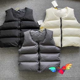 Chaquetas de hombre AW sin mangas Cole Buxton Parkas Mujer 1 Cremallera de alta calidad PUFFER JACKET Abrigos vintage Prendas de abrigo Suelto design988S