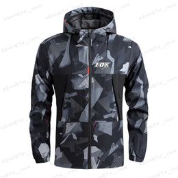 Chaquetas para hombres Chaqueta de bicicleta Motocicleta para hombres Equipo de ciclismo impermeable Bicicleta de carretera Cortavientos A prueba de viento Downhill Biker Impermeable Chaqueta MTB T240126