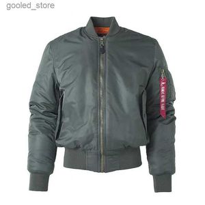 Vestes pour hommes Bomber Jacket Hommes Hiver Qualité Nylon Américain Militaire Uniforme Rétro Manteau Mâle Bomber Vol Vestes Homme Q231109