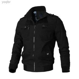 Heren Jackets Bomber Jacket Heren Casual Winddichte jas Mens Spring en Autumn Nieuwe Hot Jacket Ultradun Military Jacket Mensl2404