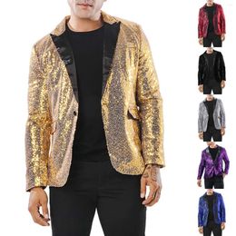 Vestes pour hommes bouton haut coupe décontractée costume une veste charme manteau paillettes fête manteaux smoking locations pour hommes