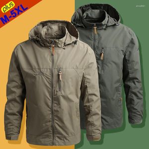 Vestes pour hommes Camping Hommes Coupe-Vent Imperméable Manteaux Homme Coupe-Vent À Capuche Veste En Gros Vêtements Pour Hommes Vêtements De Sport Père