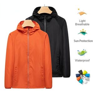 Heren Jackets Camping Regen Jacket Waterdichte vrouwenreflectieve kleding UnSiex groot formaat buitenhuid windbreaker wandelen snel droge jassen 220920